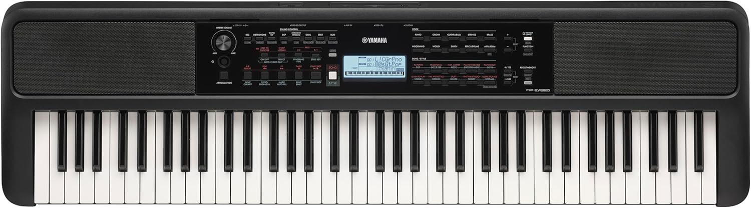 Yamaha PSR-EW320 digital piano — Best 76-Key for Beginners